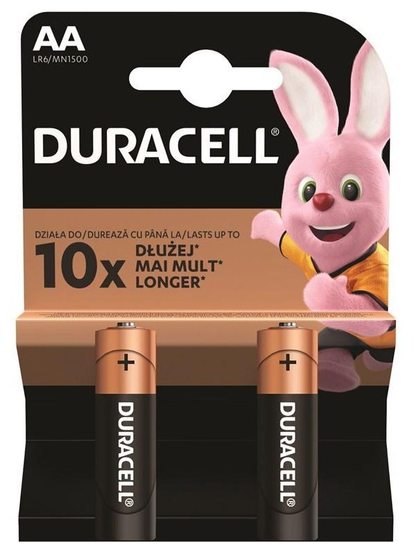 Duracell Basic alkalická baterie 2 ks (AA)