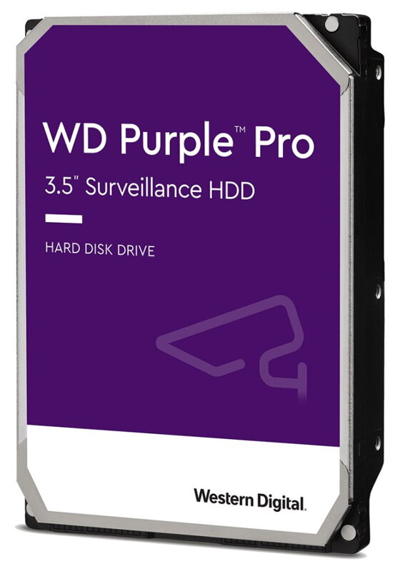 WD PURPLE PRO 10TB / WD101PURP / SATA 6Gb/s / Interní 3,5"/ 7200 rpm / 256MB