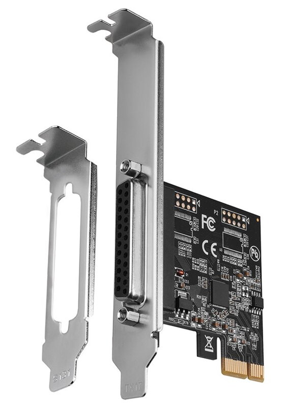 AXAGON PCIe řadič 1x paralelní port (LPT) / PCEA-P1N / LP bracket