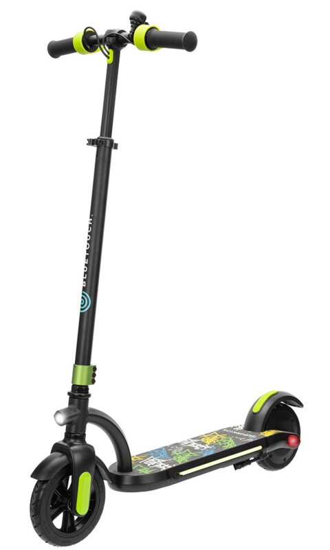 BLUETOUCH elektrická dětská koloběžka SUPERKIDS/ výkon 120W/ rychlost 15km/h/ dojezd 10km/ baterie 2,5 Ah/ zelená BLUETOUCH elektrická dětská koloběžka SUPERKIDS/ výkon 120W/ rychlost 15km/h/ dojezd 10km/ baterie 2,5 Ah/ zelená