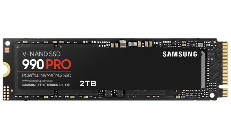 SAMSUNG 2TB SSD 990 PRO M.2, PCIe® 4.0 NVMe™