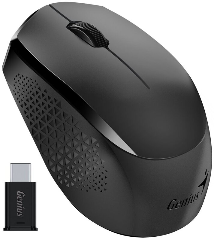 GENIUS NX-8000S Type-C/ 1200 dpi/ USB-C/ bezdrátová/ tichá/ černá