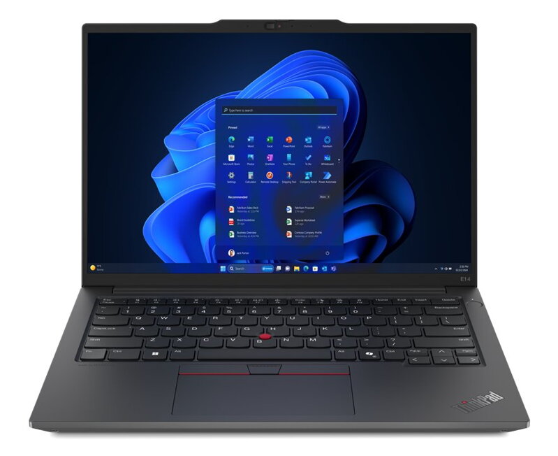 Lenovo E14 AMD G6/ Ryzen 5 7535HS/ 16GB DDR5/ 512GB SSD/ Radeon™ Graphics/ 14"WUXGA,matný/ W11P/ černý