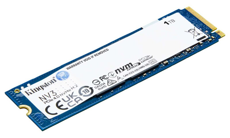 KINGSTON NV3 SSD 1TB / NVMe M.2 PCIe Gen4 / Interní / M.2 2280