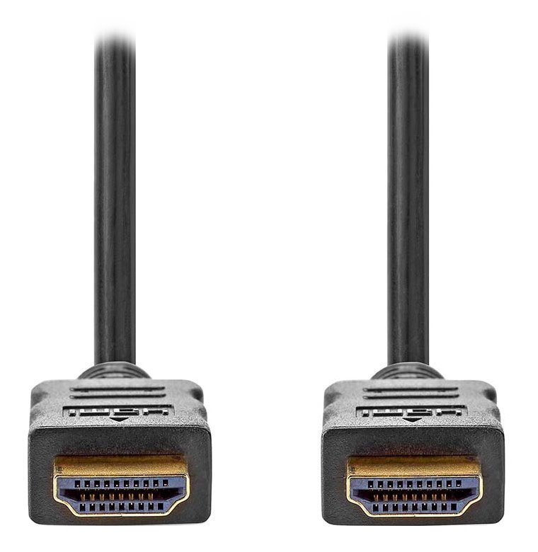 NEDIS High Speed HDMI 2.0 kabel s ethernetem/ 4K@60Hz/ zlacené konektory HDMI-HDMI/ černý/ bulk/ 15m