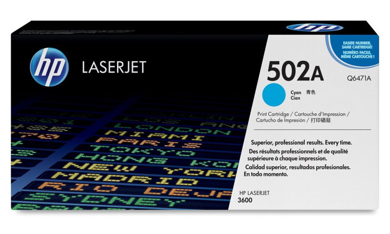 HP color toner, Q6471A, azurový CLJ 3600 originál