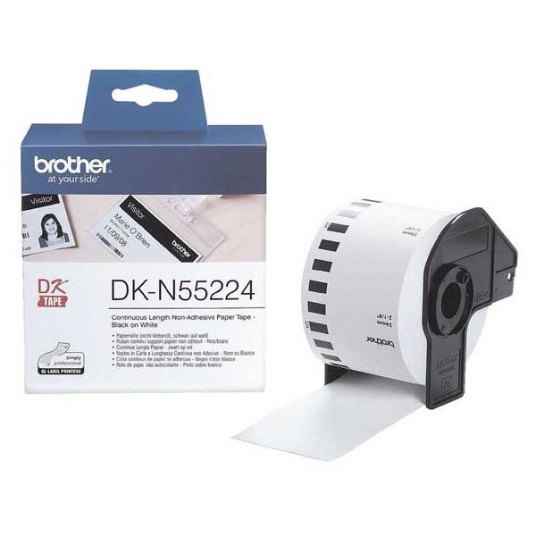 BROTHER bílá papírová role DKN 55224/ QL/ 54mm x 30,48m BROTHER bílá papírová role DKN 55224/ QL/ 54mm x 30,48m