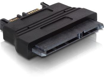 DeLock adaptér SATA 22pin samice -> Slim SATA  7+6pin samec