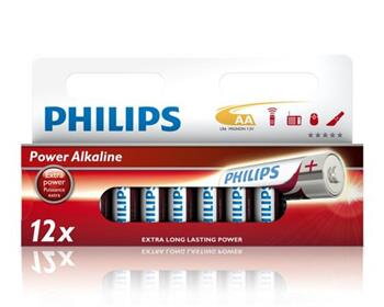 Philips baterie AA Power Alkaline - 12ks