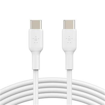 Belkin USB-C na USB-C kabel, 2m, bílý