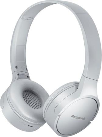 Panasonic RB-HF420BE-W, bezdrátové sluchátka, přes hlavu, Bluetooth, Mikrofon, XBS, 50 hodin výdrž, bílá