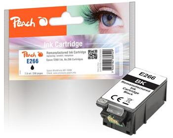 PEACH kompatibilní cartridge Epson 266 black, 7.6ml PEACH kompatibilní cartridge Epson 266 black, 7.6ml