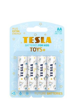 Tesla AA TOYS+ BOY alkalická, 4 ks Tesla AA TOYS+ BOY alkalická, 4 ks