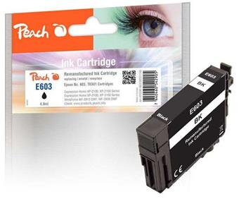 PEACH kompatibilní cartridge Epson No 603, black, 4,8 ml