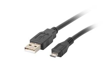 LANBERG Micro USB (M) na USB-A (M) 2.0 kabel 1,8m, černý