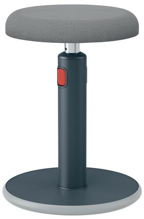 LEITZ Ergonomická balanční židle pro sezení/stání  ERGO Cosy Stool, sametově šedá