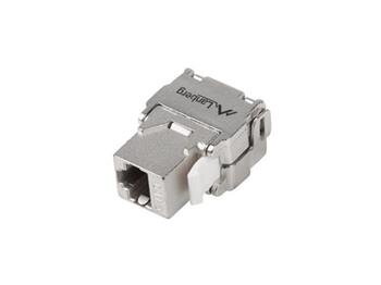 LANBERG KEYSTONE MODULE TOOLLESS RJ45->LSA CAT.6 FTP 180°