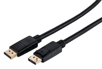 C-TECH Kabel DisplayPort 1.2, 4K@60Hz, M/M, 5m