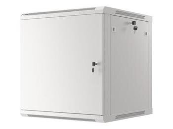 LANBERG Nástěnná jednodílná skříň 19", FOR SELF-ASSEMBLY 12U/600x600 plechové dveře šedá (RAL7035) (v rozloženém stavu LANBERG Nástěnná jednodílná skříň 19", FOR SELF-ASSEMBLY 12U/600x600 plechové dveře šedá (RAL7035) (v rozloženém stavu