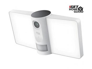 iGET HOME HGFLC890 - Wi-Fi venkovní IP FullHD kamera s LED osvětlením, bílá