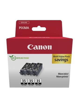 Canon cartridge PGI-35Bk Black (PGI35BK) Triple Pack