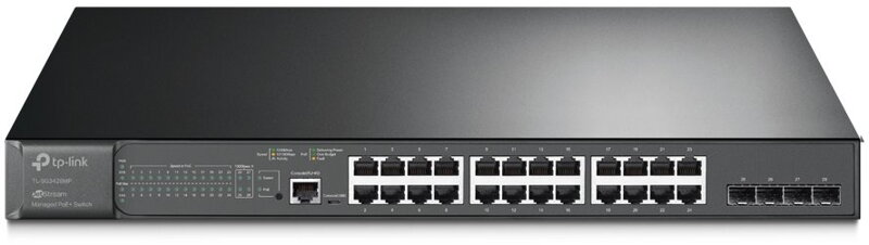 TP-Link TL-SG3428MP JetStream Switch L2 24xGLAN 4xSFP PoE+ 384W, OMADA SDN