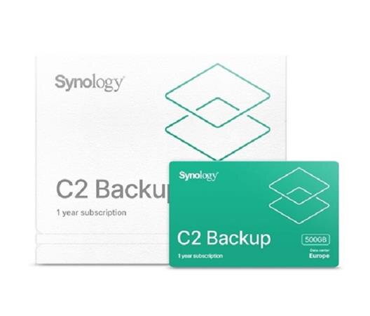 Synology C2 Backup 500GB na 1 rok