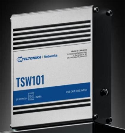 Teltonika AUTOMOTIVE POE+ SWITCH - TSW101 Teltonika AUTOMOTIVE POE+ SWITCH - TSW101