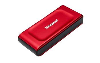 Kingston Flash SSD 1TB XS1000 External USB 3.2 Gen 2 Portable Solid State Drive RED