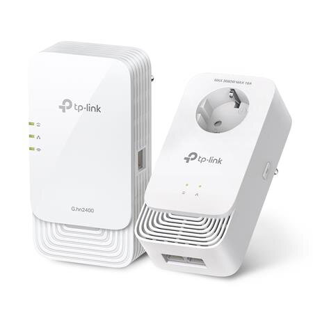 TP-Link PGW2440 KIT Sada powerline adaptéru a zásuvky G.hn2400 s Wi-Fi 6 AX1800