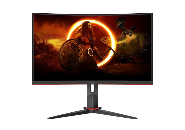 AOC LCD herní C27G2Z3 27" zakřivený VA/1920x1080@280Hz/0,5ms/300cd/2xHDMI/DP/HAS/VESA