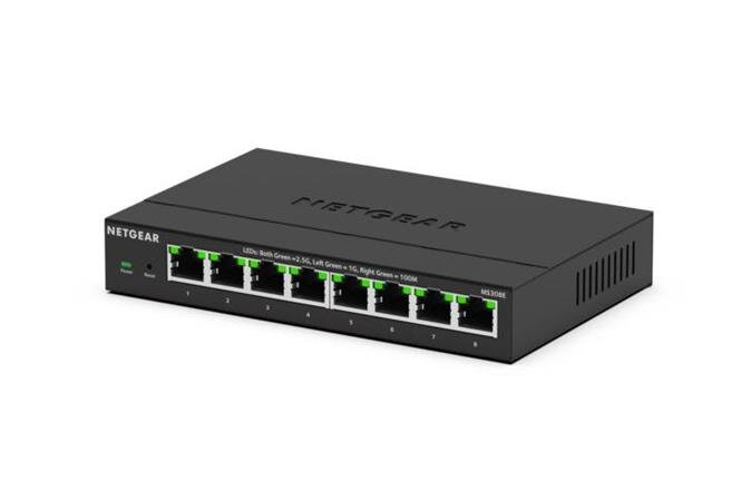 Netgear 8-Port 2.5G Multi-Gigabit Ethernet Unmanaged Switch - MS308