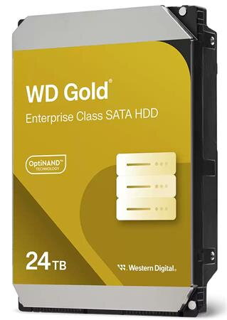 WD GOLD WD242KRYZ 24TB, SATA III 3.5", 512MB 7200RPM, 291MB/s, CMR, Enterprise