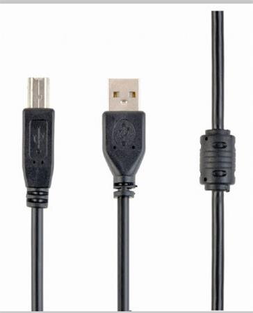 GEMBIRD Kabel USB A-B 1,8m 2.0 HQ s ferritovým jádrem