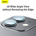 Baseus iPhone 12 mini Camera lens 0.25mm Gem Protective Film (2pcs Pack) Transparent (SGAPIPH54N-JT02)