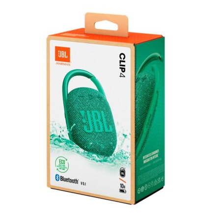 JBL CLIP 4 Bluetooth Wireless Speaker Eco Green EU